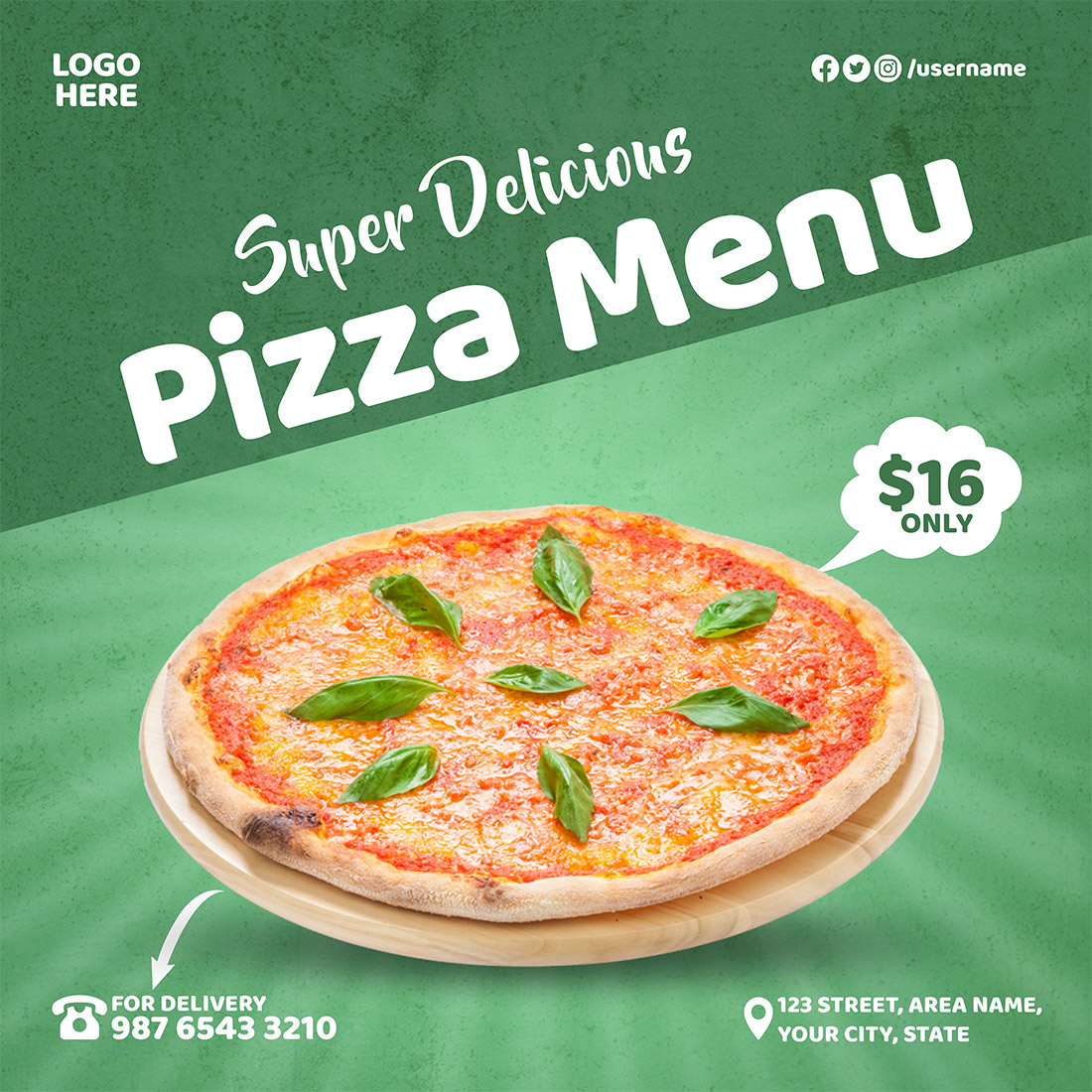 pizza menu 819