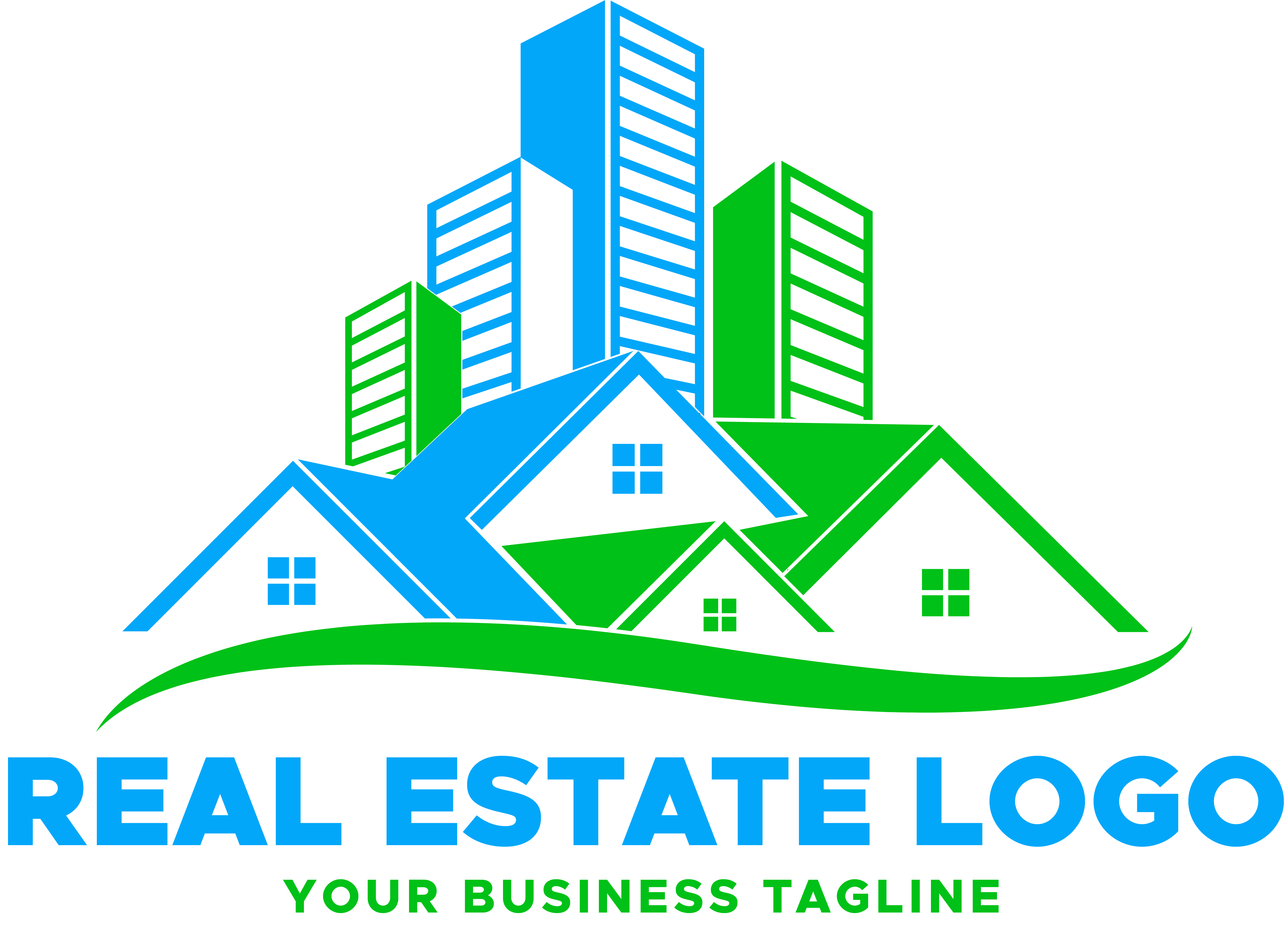 Real Estate Logo Vector Home Graphic by deniprianggono78 · Creative Fabrica