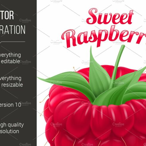 Poster Sweet Raspberry cover image.