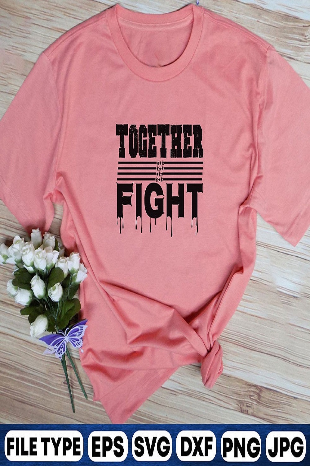 Together Fight pinterest preview image.
