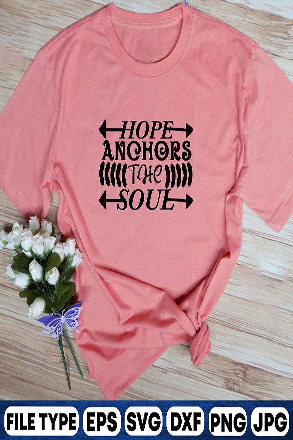 Hope Anchors The Soul pinterest preview image.