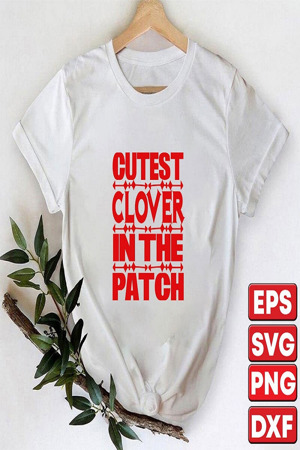 cutest clover in the patch pinterest preview image.