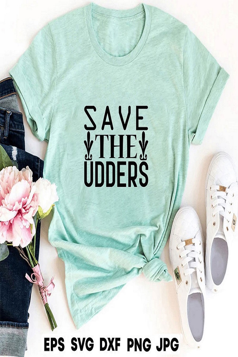 Save The Udders pinterest preview image.