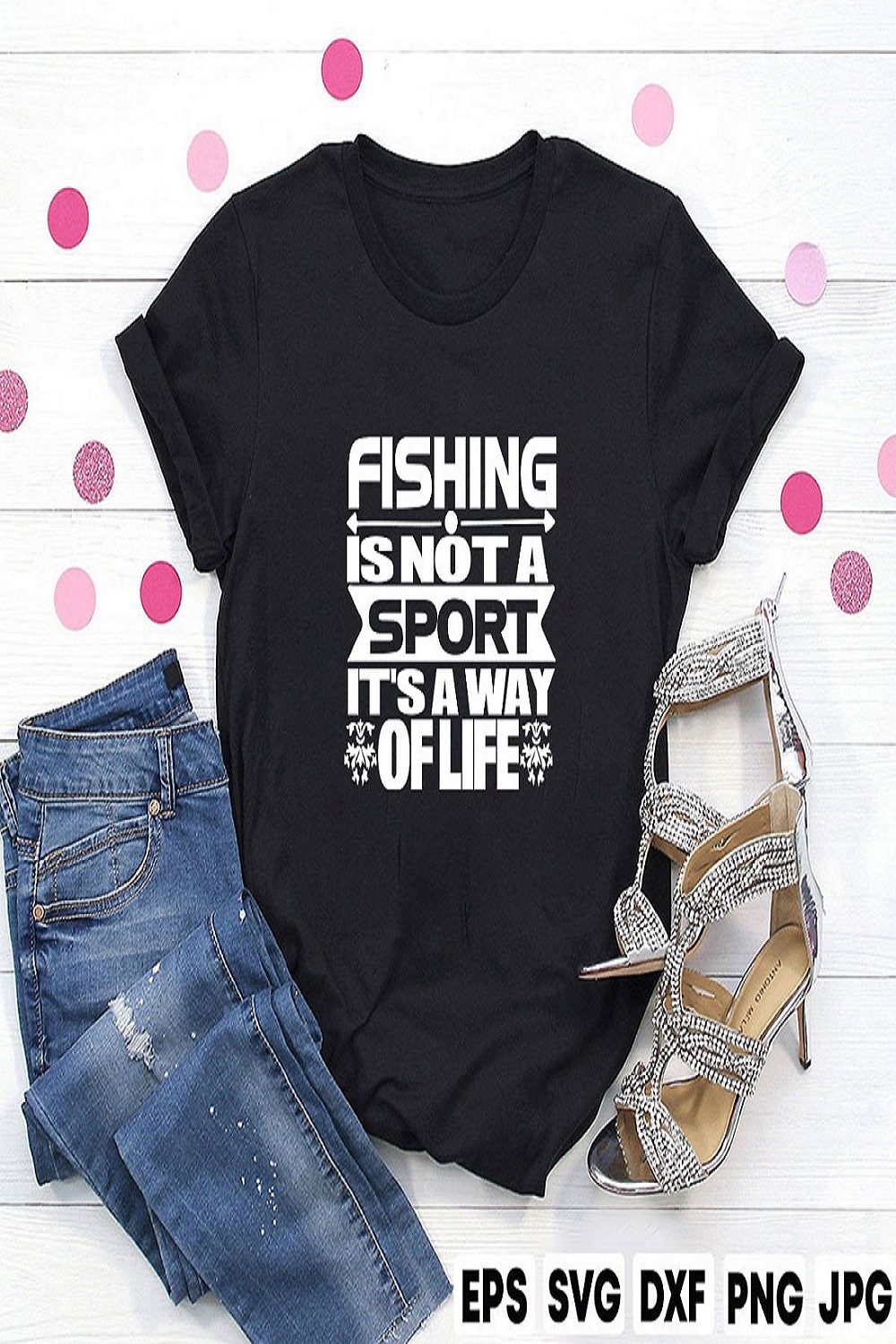 Fishing is not a sport it's away of life pinterest preview image.
