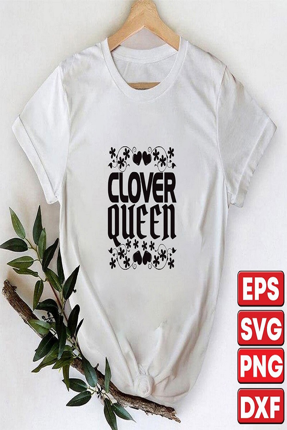 Clover Queen pinterest preview image.