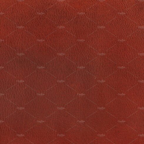 Red leather texture background cover image.
