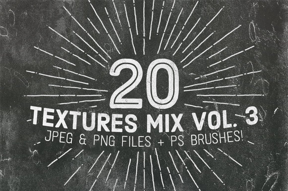 20 Textures Mix Vol. 3 cover image.