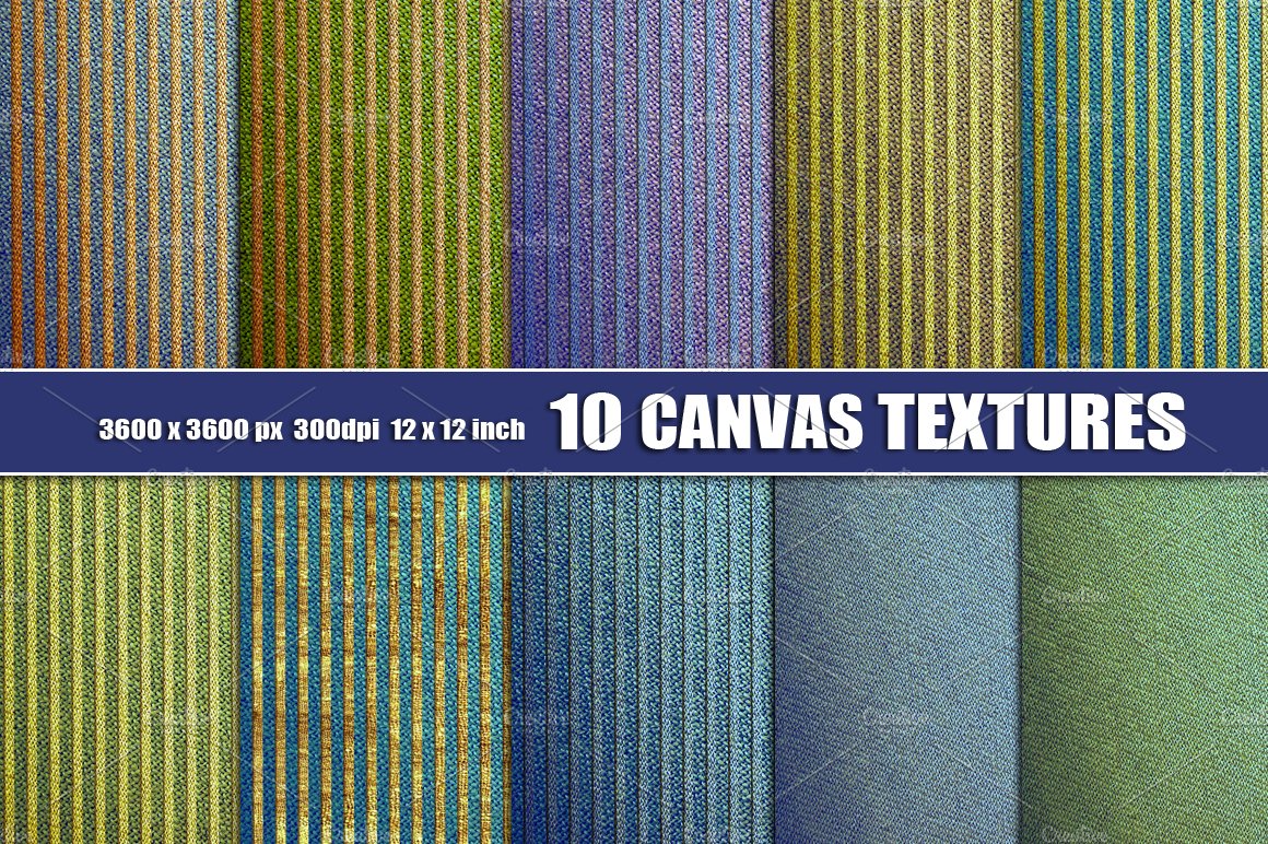 Linen Canvas Textile Texture cover image.