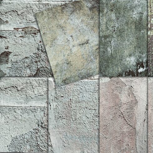 Concrete wall distressed textures cover image.