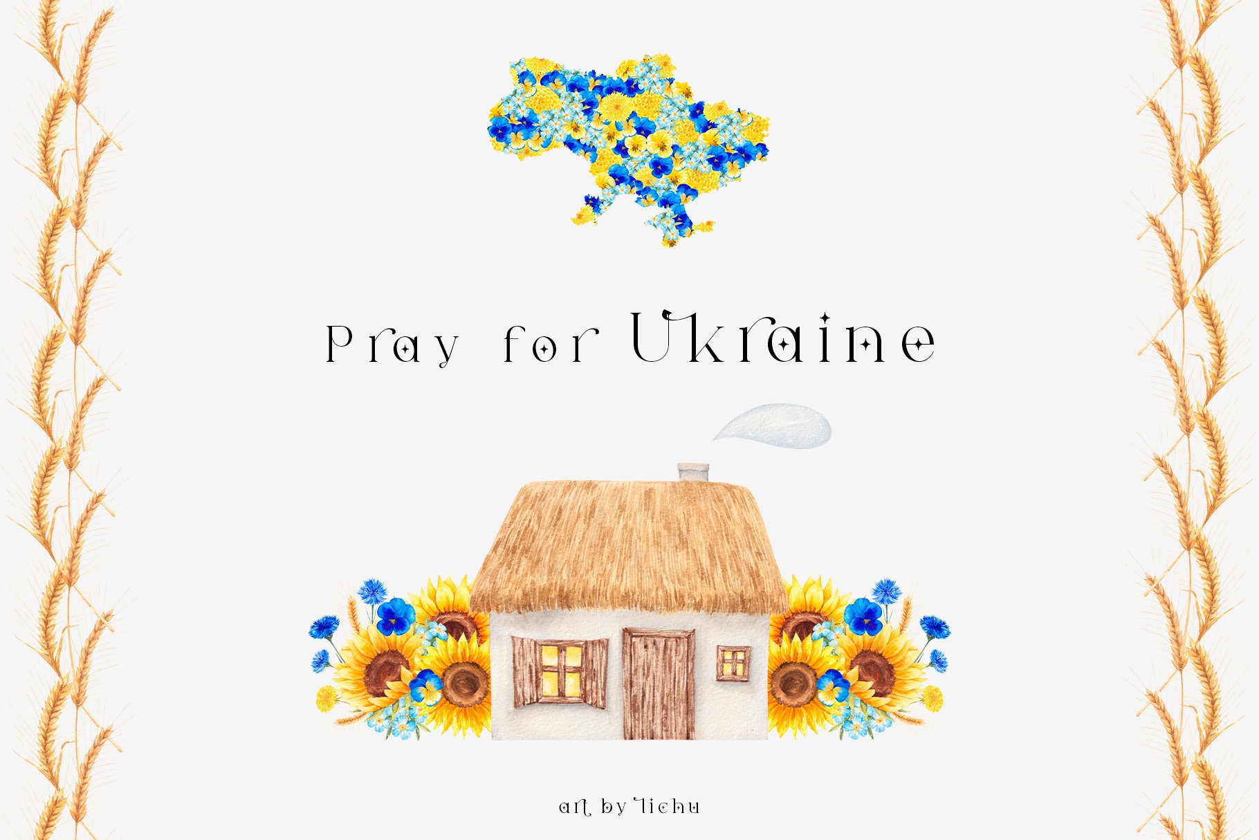 Pray for Ukraine cover image.