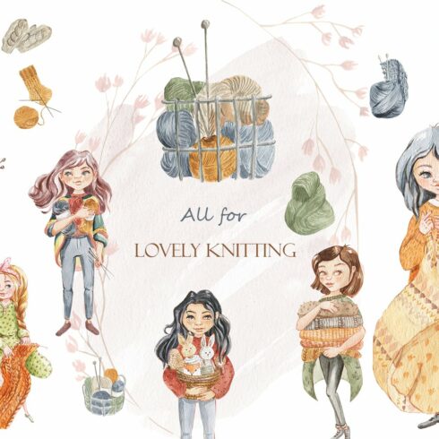 Lovely Knitting cover image.