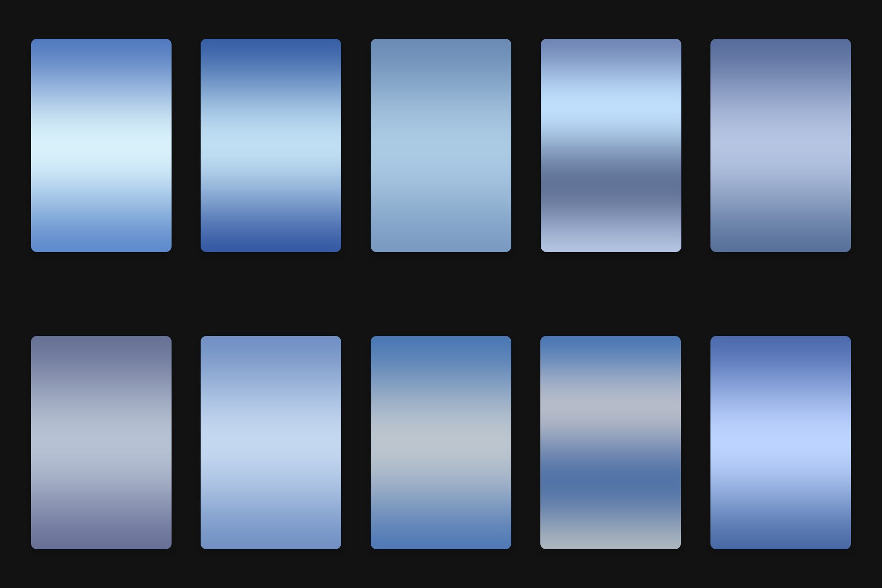 Chalcedony Color Gradients preview image.