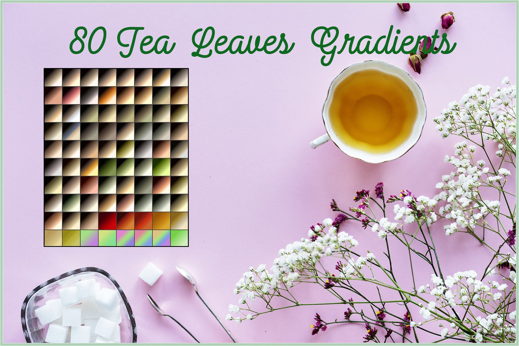Tea Leaves Gradients preview image.