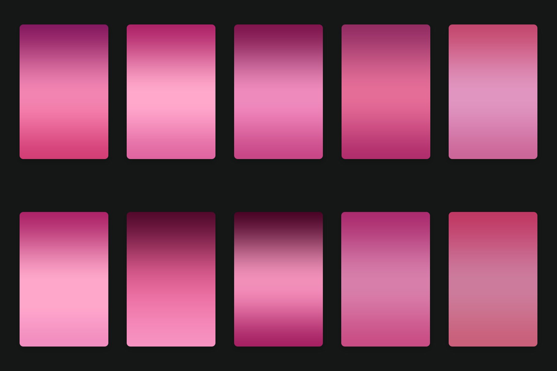 Fuchsia And Pink Gradients preview image.