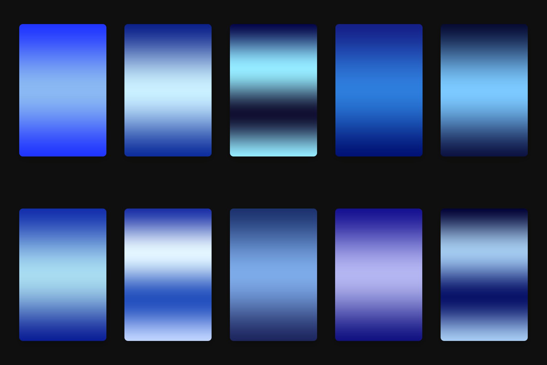 Azurite Gradients preview image.