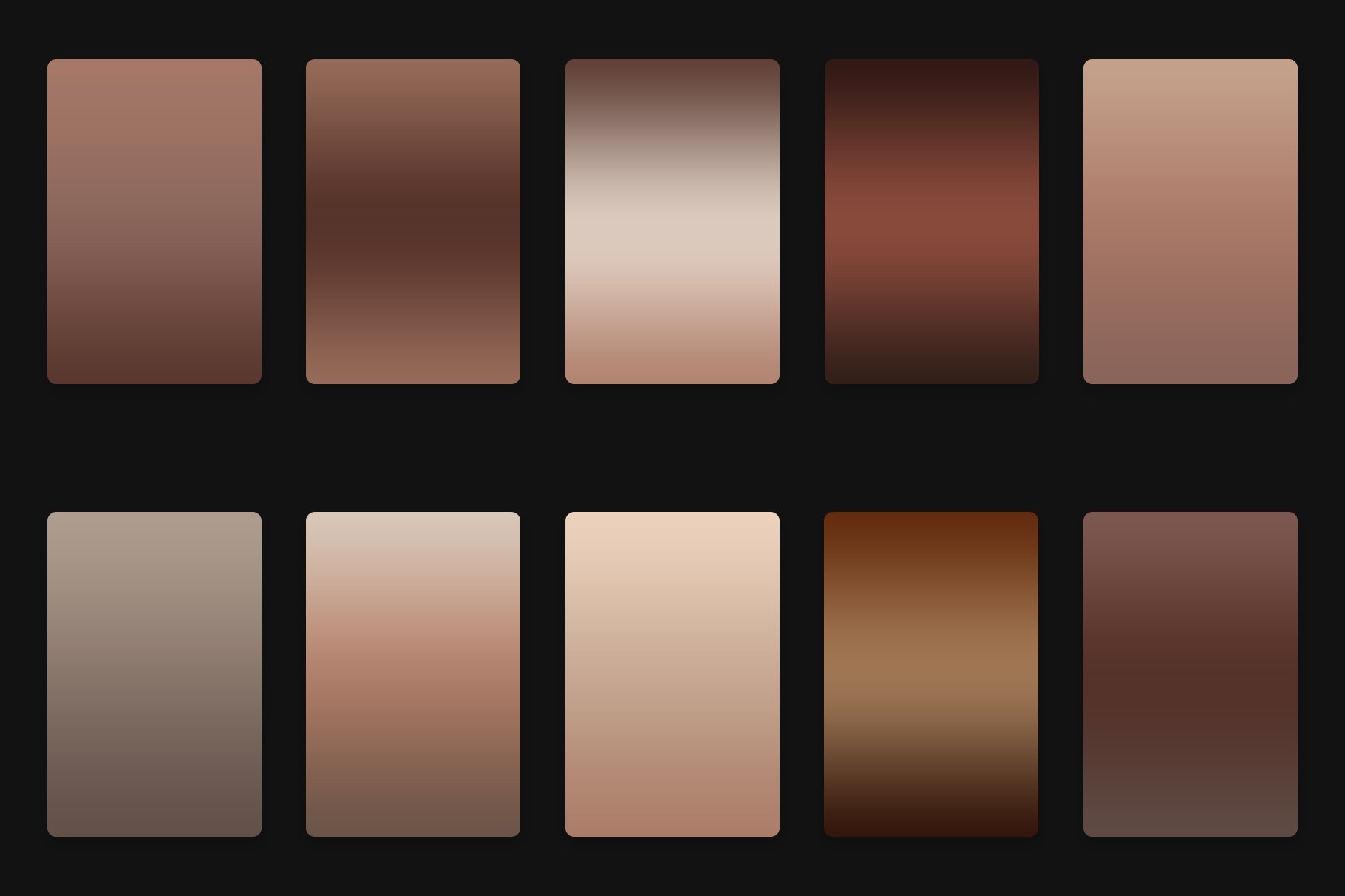 Chocolate Gradients preview image.