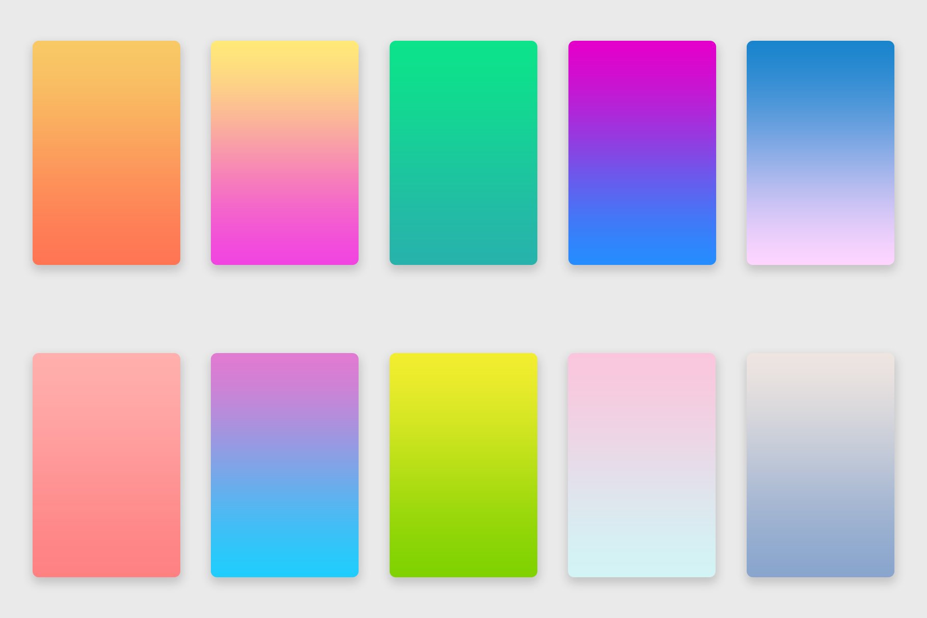Tropical Gradients preview image.