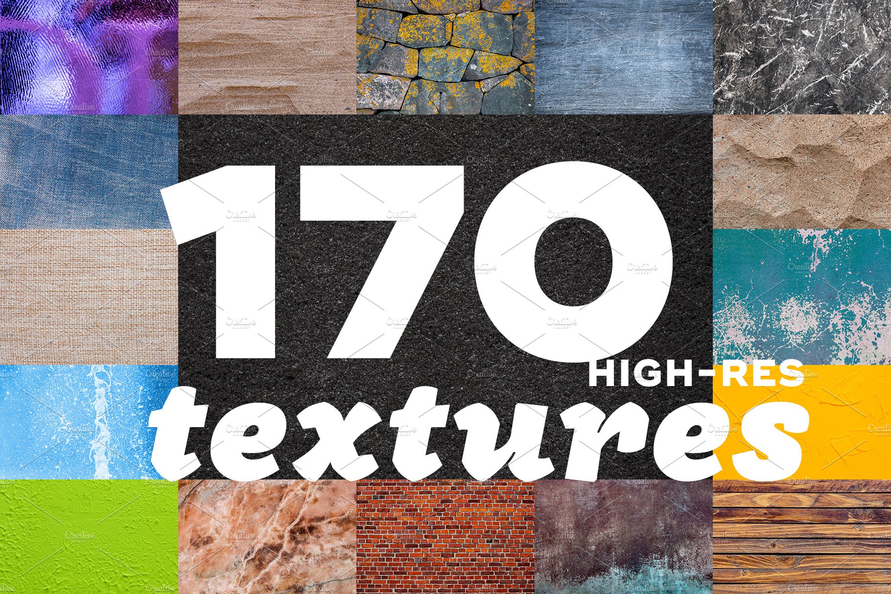 170 Textures Mega Pack cover image.