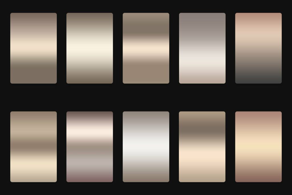 Bronze Gradients – MasterBundles