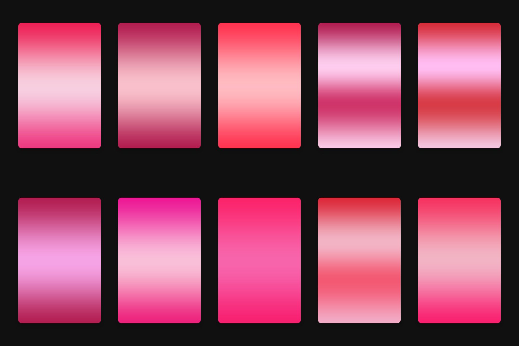 Valentine Gradients preview image.