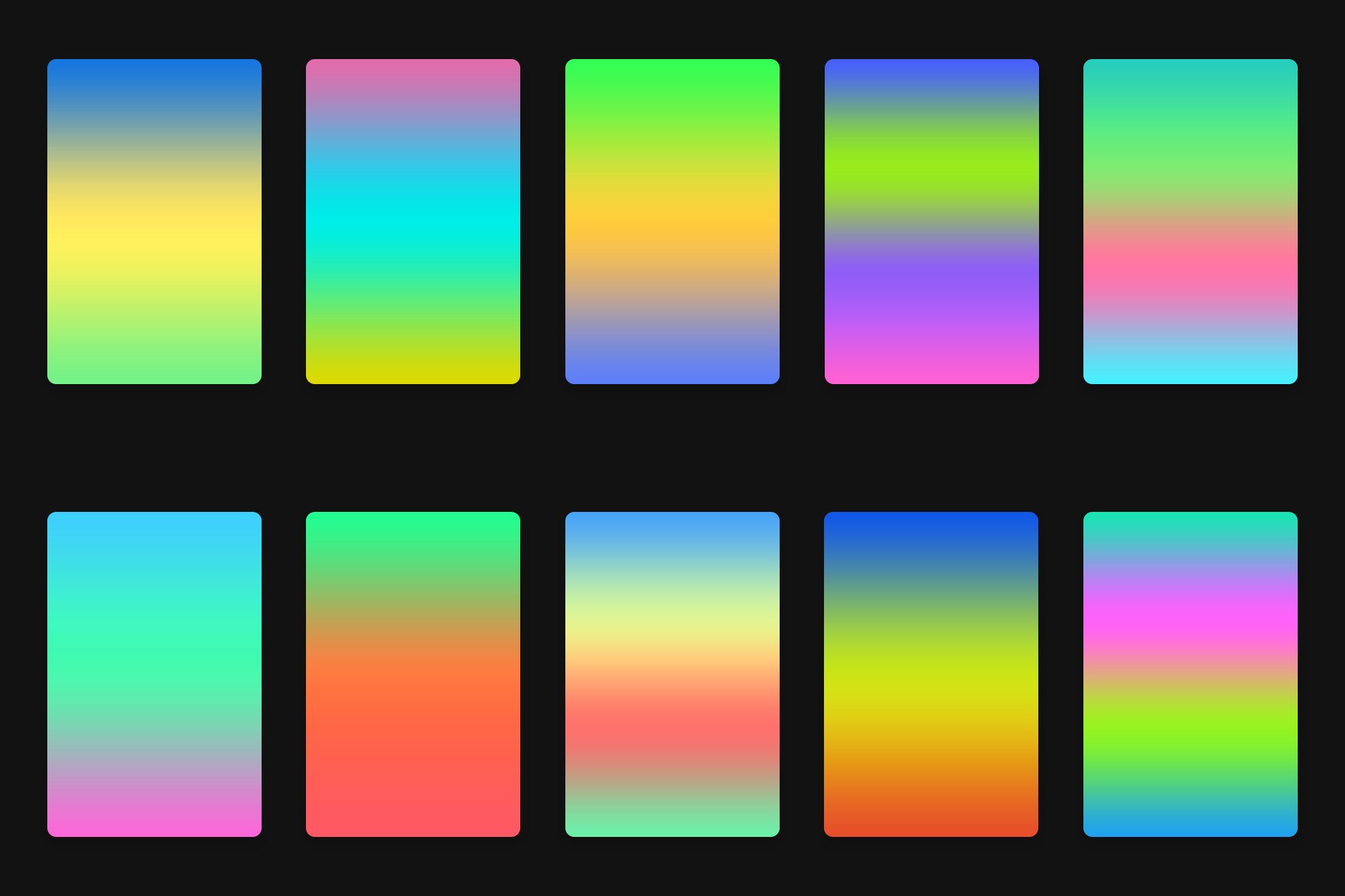 Obsidian Opal Gradients preview image.