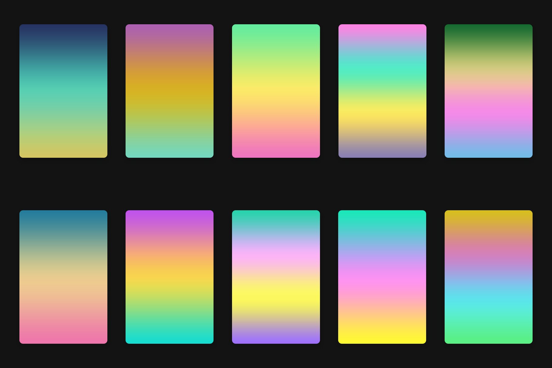 Bismuth Gradients preview image.