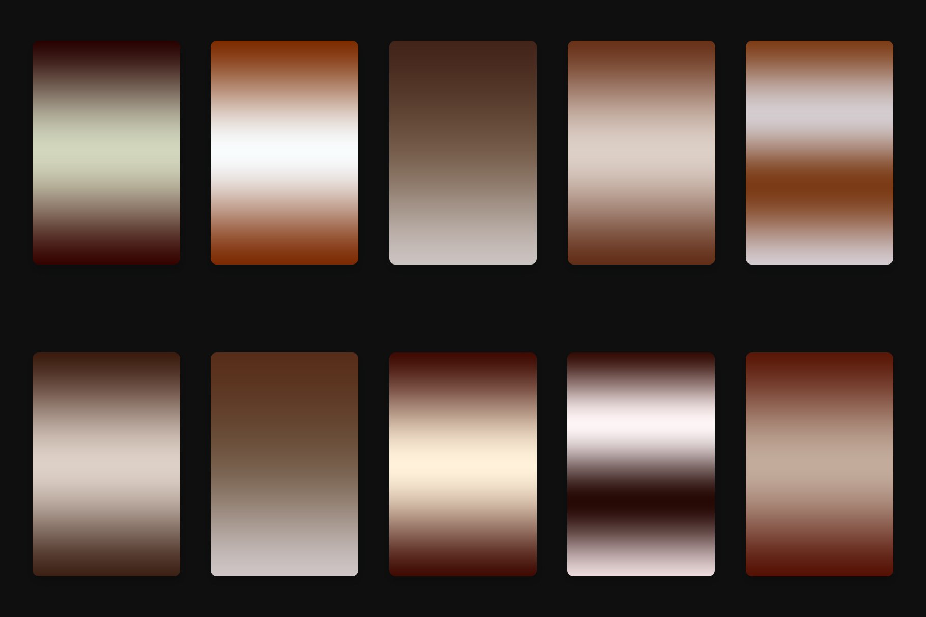 Coffee Gradients preview image.