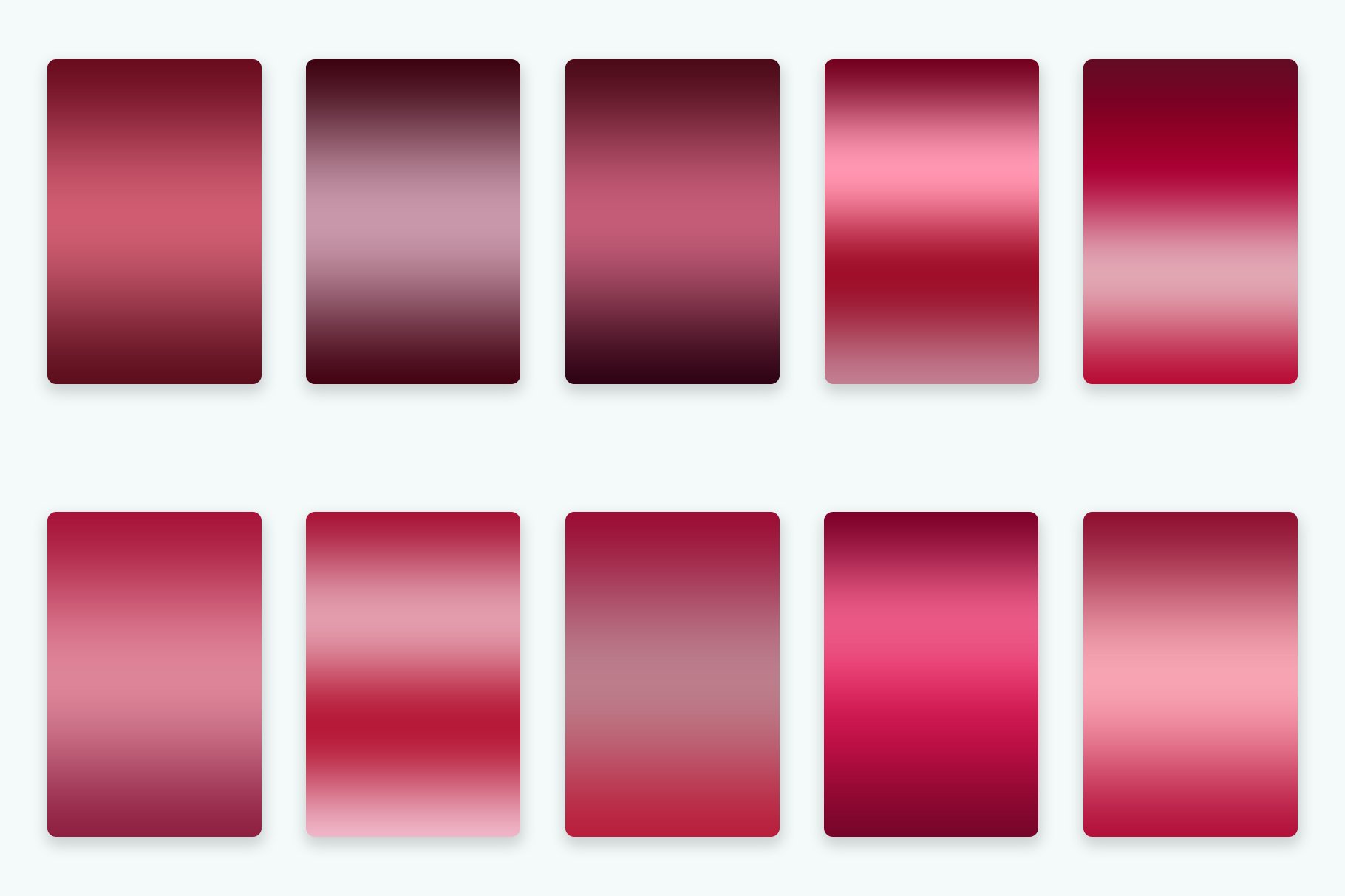 Maroon Gradients preview image.