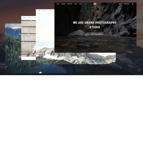 Free Photography Website HTML Template cover image.