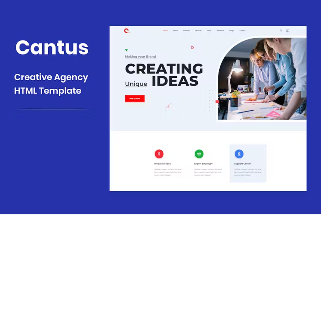 Free Digital Agency HTML Template MasterBundles