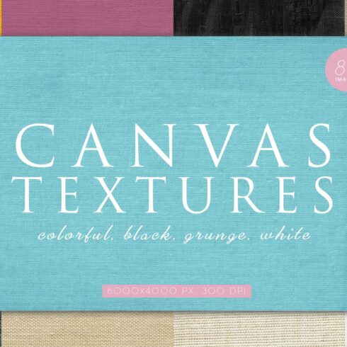 85 Various Canvas Textures cover image.