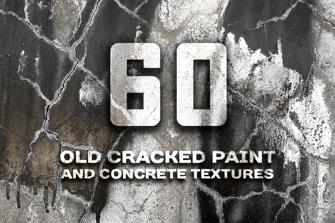 Cracked paint and concrete textures cover image.