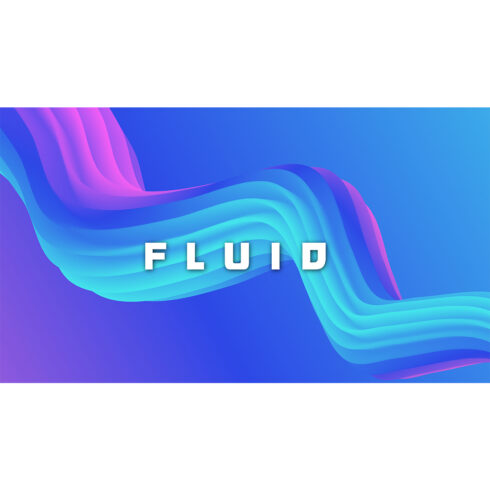 Modern Technology Fluid Background Design With Colorful Gradient cover image.