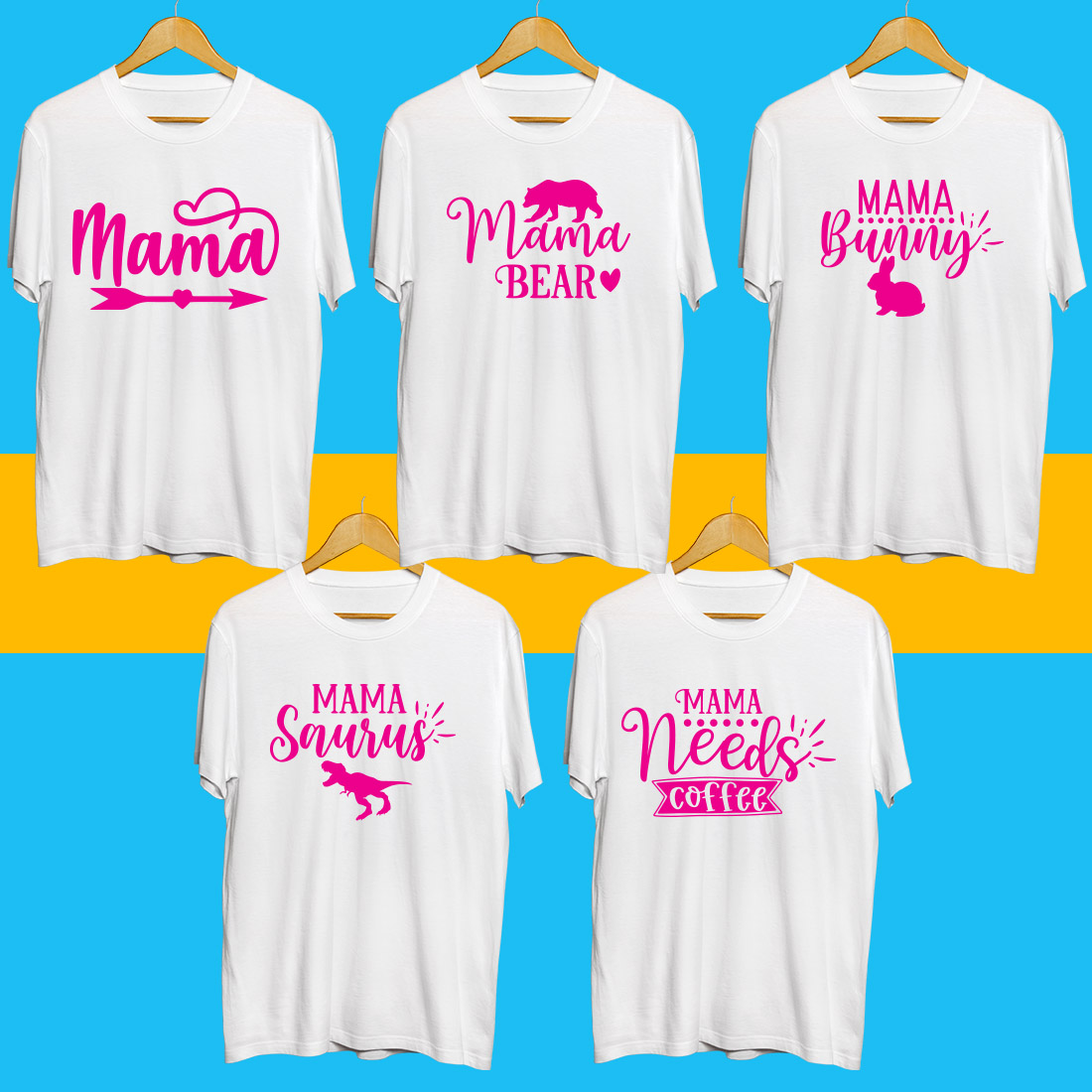 Mom T Shirt Bundle preview image.