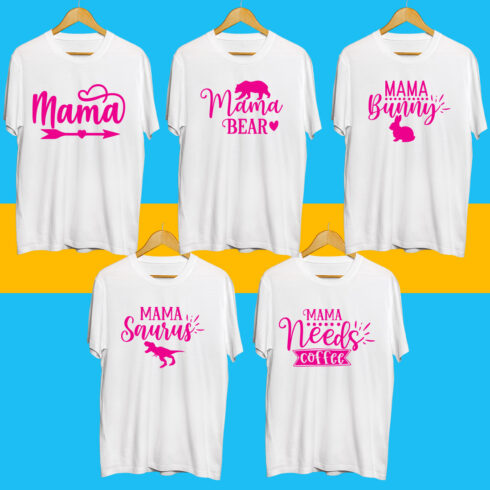 Mom T Shirt Bundle cover image.