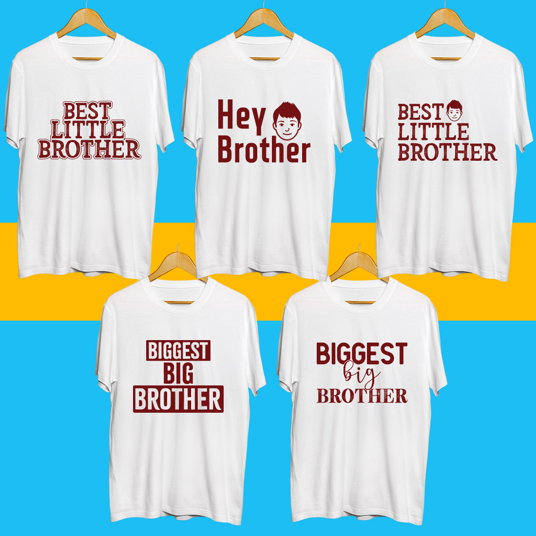 Brother Day T Shirt Bundle preview image.