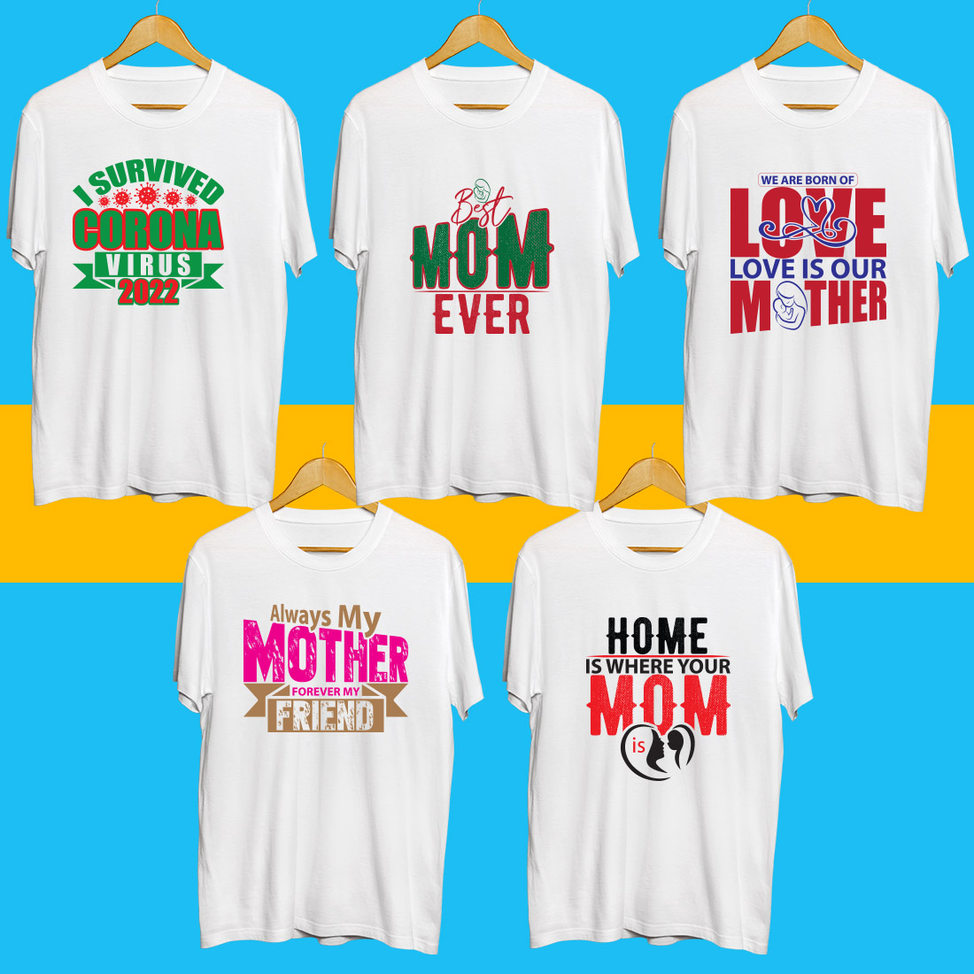 T Shirt Designs Bundle cover image.