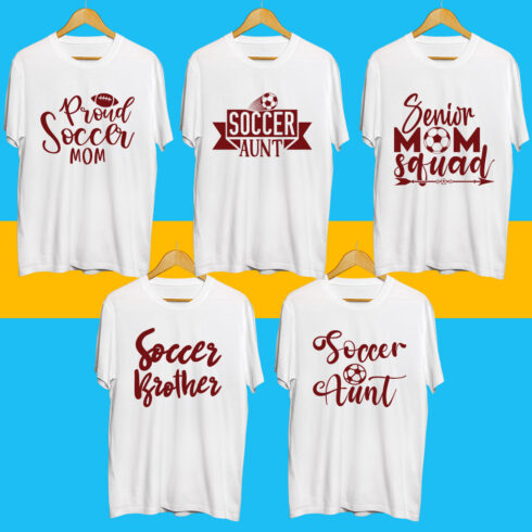 Soccer Day SVG Bundle cover image.