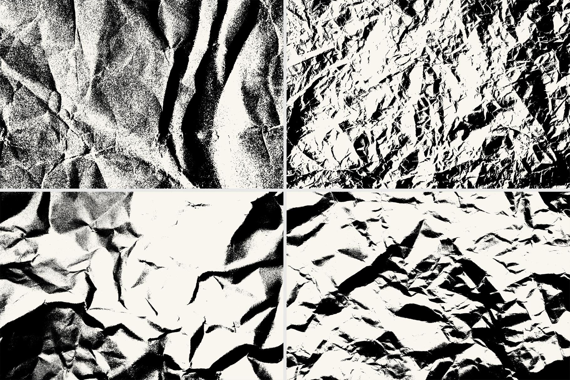 Crumpled Paper Textures preview image.