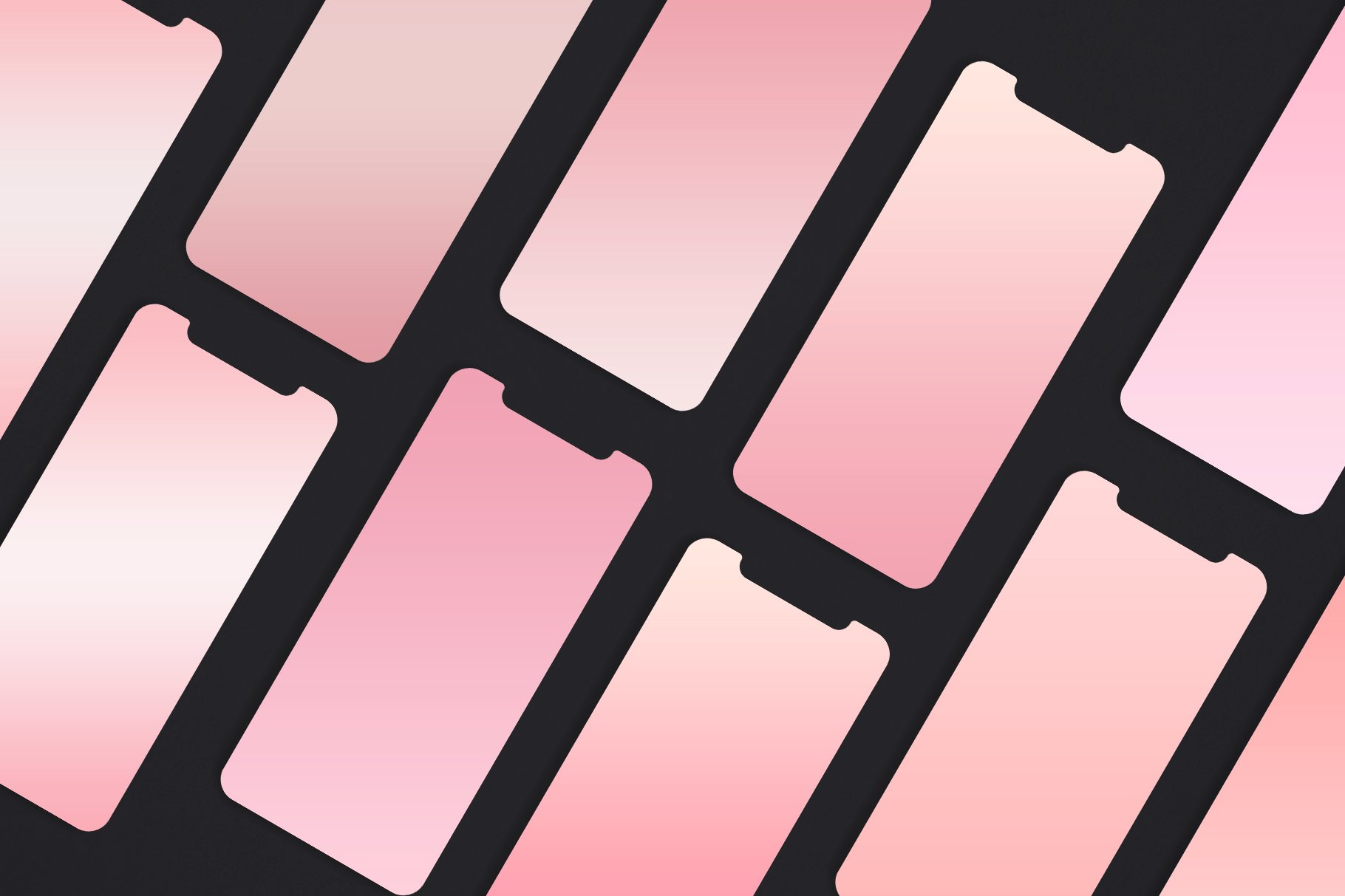 Light Pink Gradients preview image.
