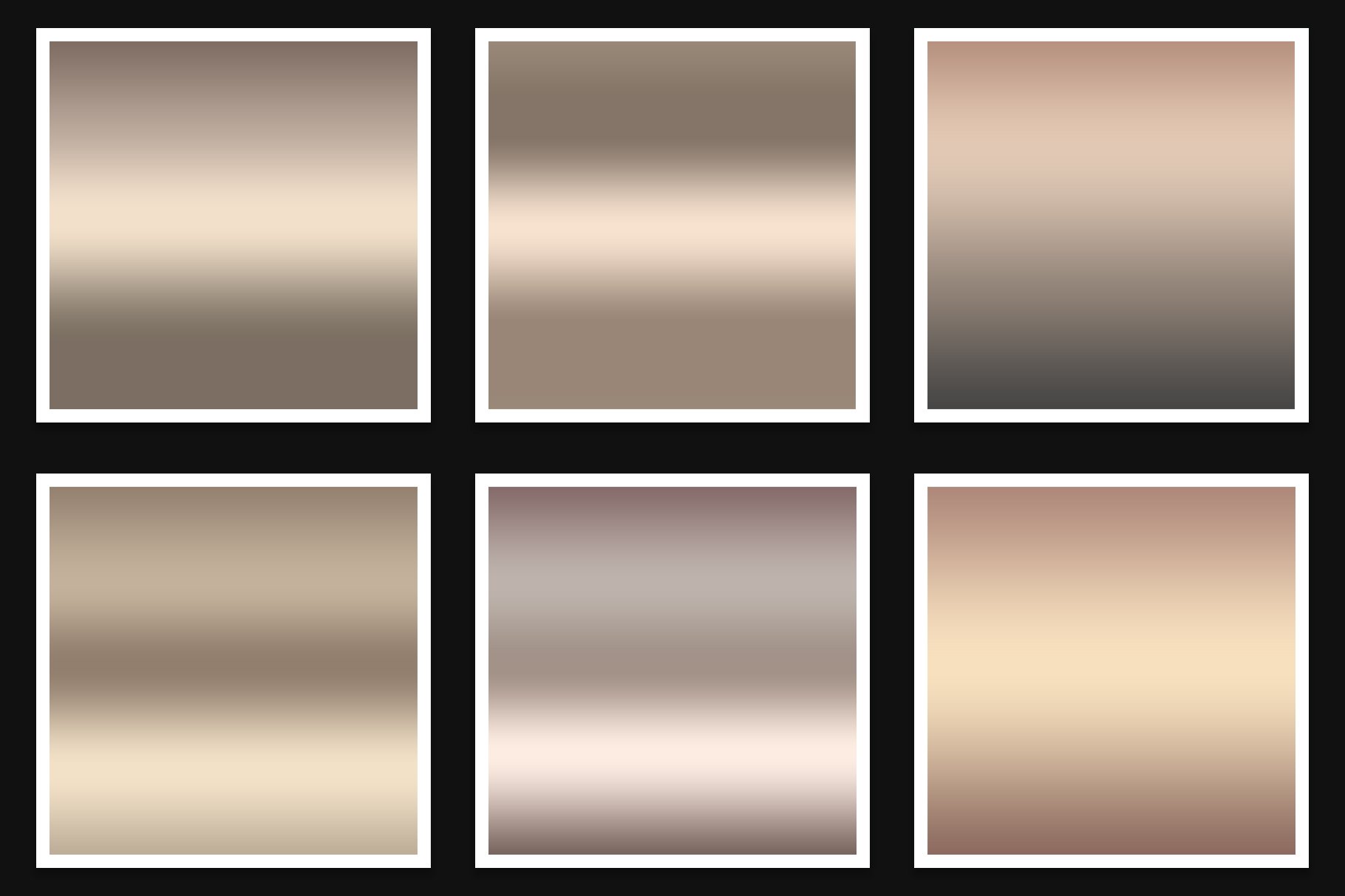 Bronze Gradients preview image.