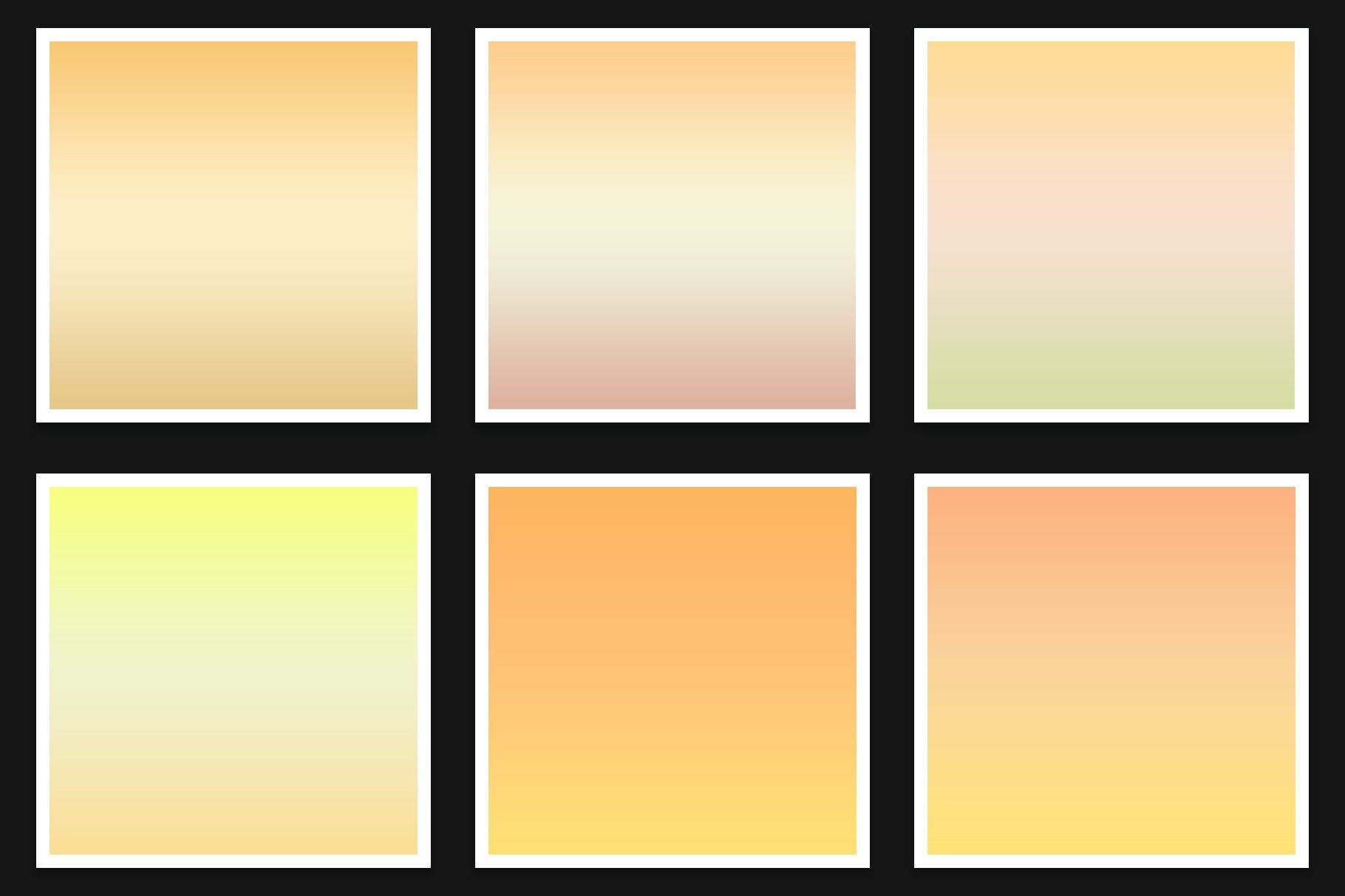 Flavescent Color Gradients preview image.