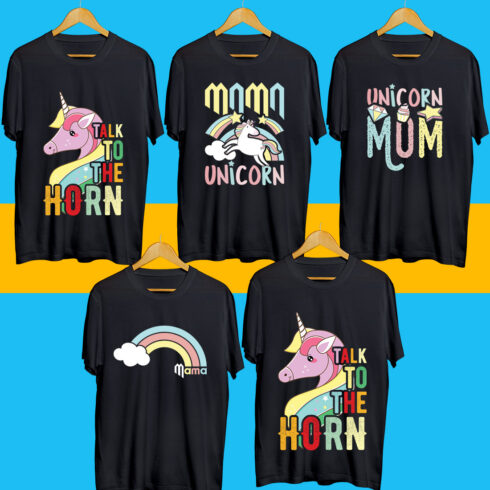Unicorn SVG Bundle cover image.