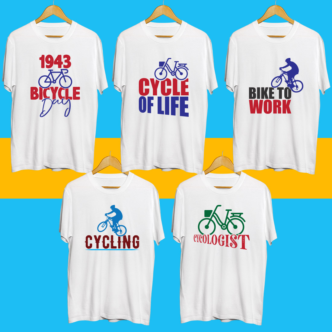 bicycle SVG Bundle preview image.