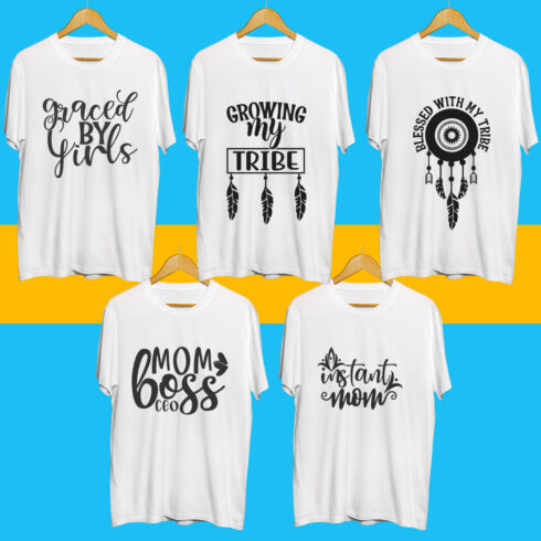 Mom T Shirt Bundle cover image.