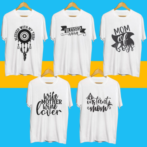 Mom T Shirt Bundle cover image.