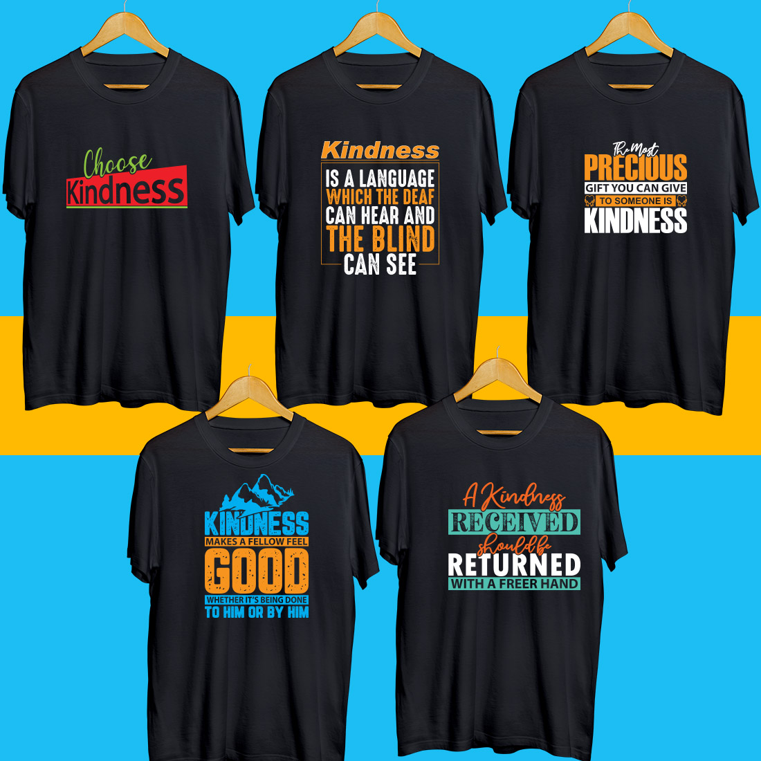 Kindness Day SVG Bundle preview image.