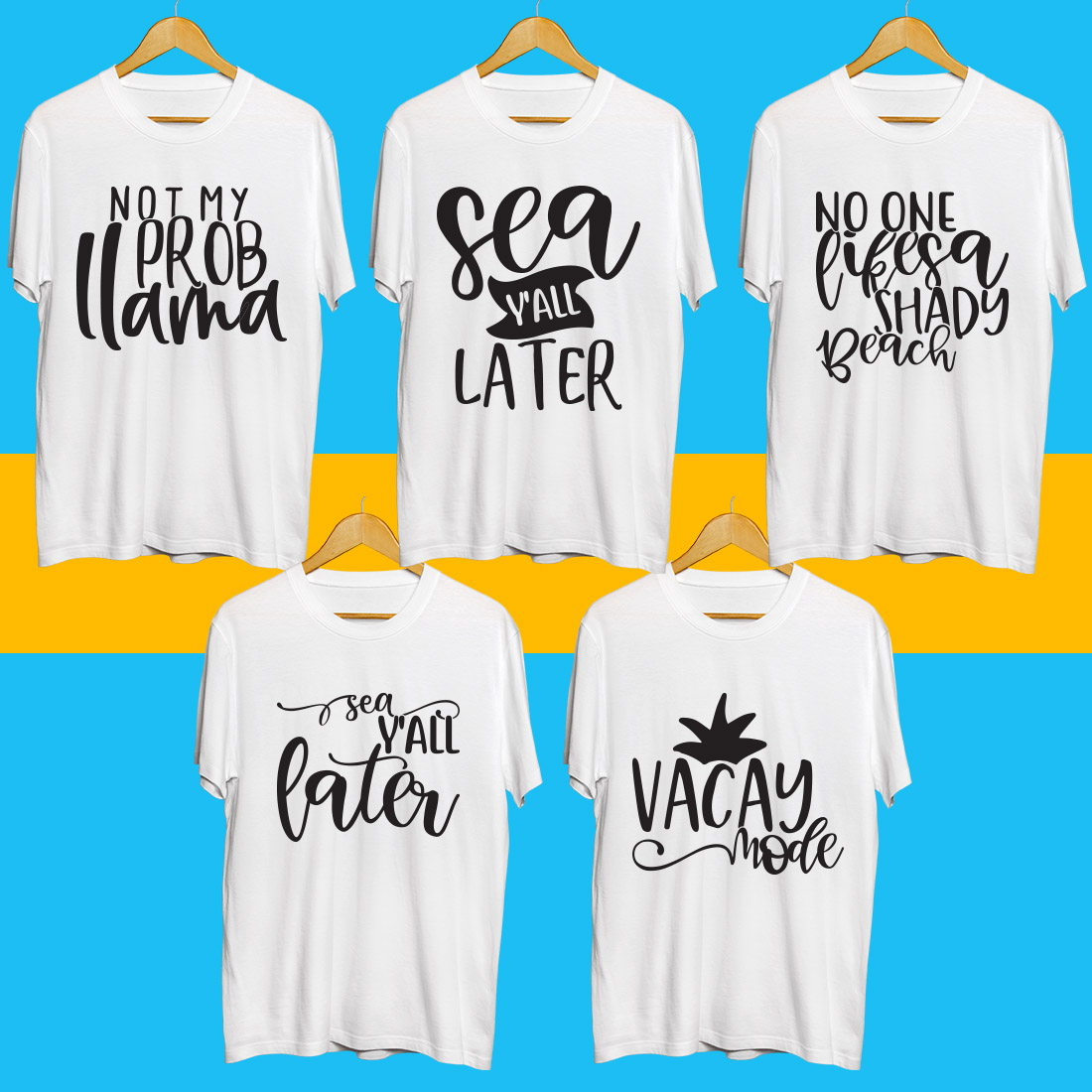 Summer SVG Bundle cover image.