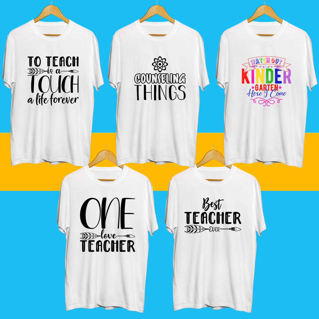 School SVG Bundle cover image.