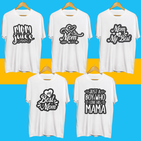 Mom SVG Bundle cover image.